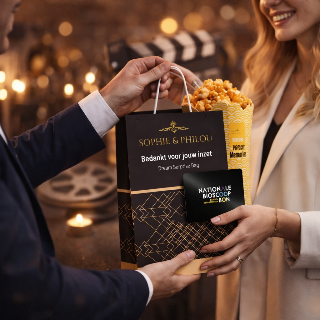 Dream Movie surprise Bag Bedankt voor jouw inzet