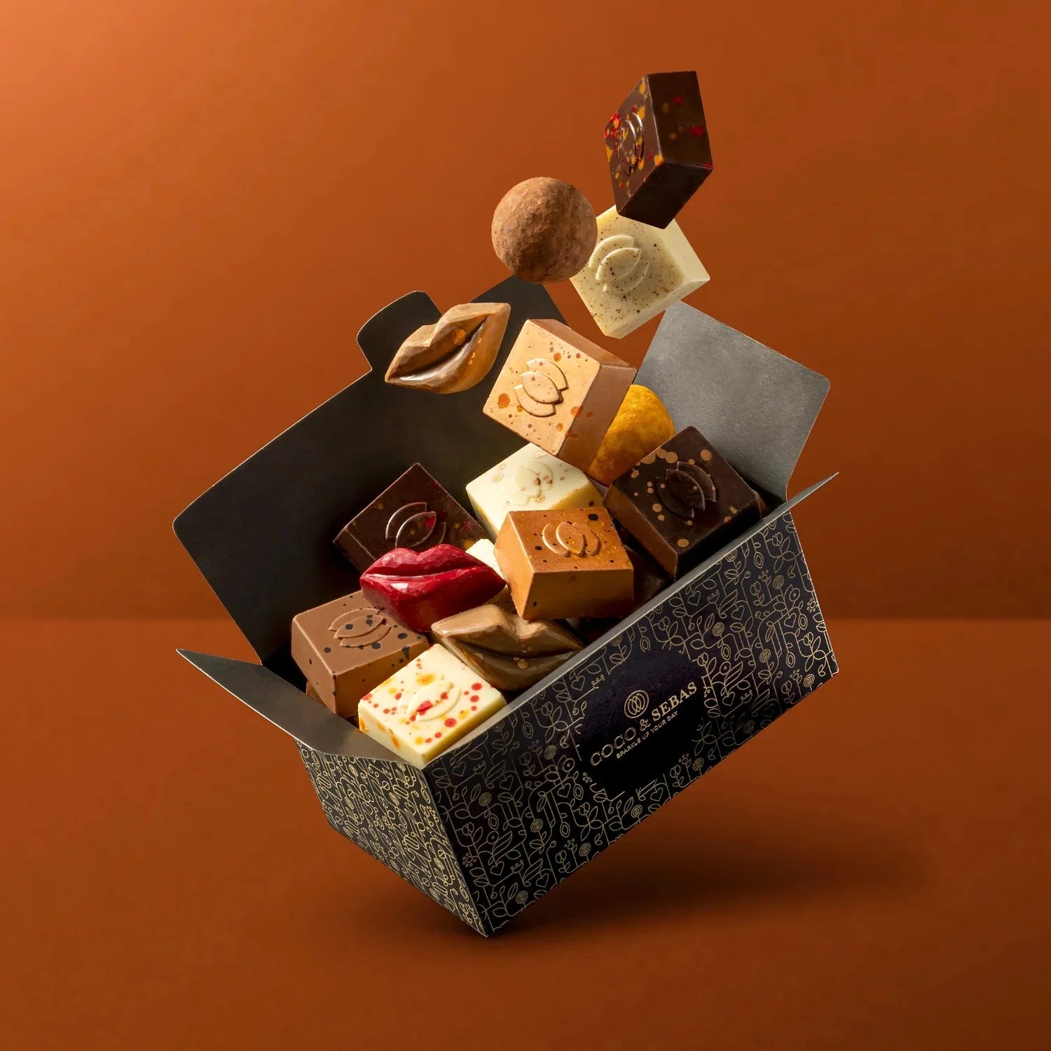 Coco en Sebas chocoladecadeau