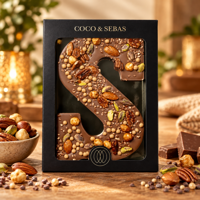 Sinterklaas Chocoladeletter Notenmelange