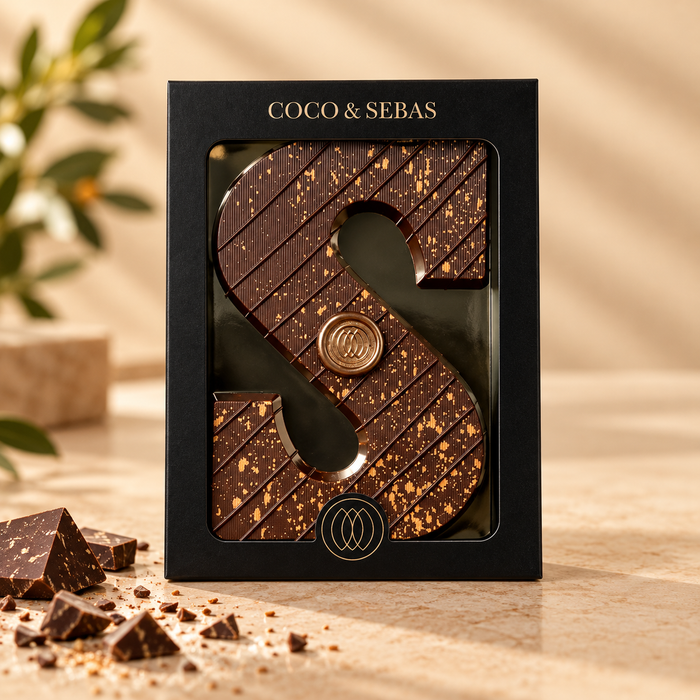 Sinterklaas Chocoladeletter Puur