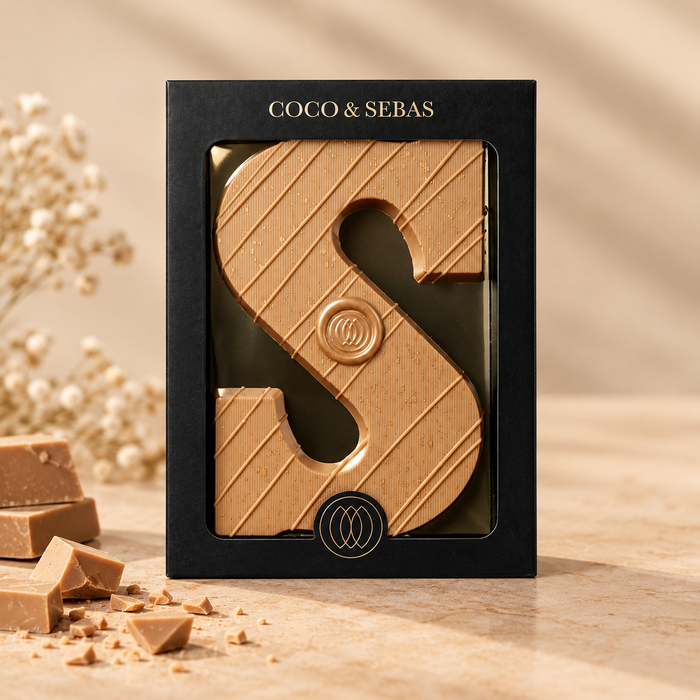 Sinterklaas Chocoladeletter Karamel