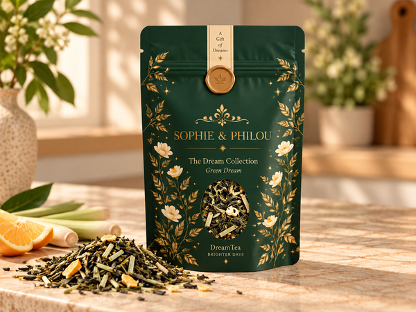 Green Lemon Dream | Sophie & Philou losse thee 50 gram
