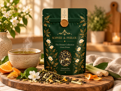 Green Lemon Dream | Sophie & Philou losse thee 50 gram