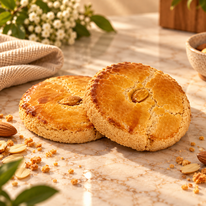Bakkerij Petit Four glutenvrije gevulde koeken met amandelspijs