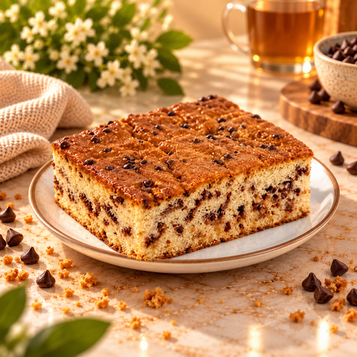 Bakkerij Petit Four kaneelcake glutenvrij, heerlijk bij de koffie