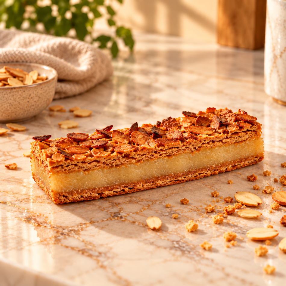 Bakkerij Petit Four glutenvrij gevuld speculaas met amandelspijs