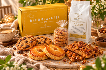 Glutenvrij cadeaupakket bakery koffie