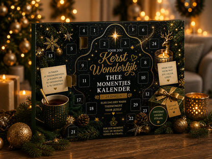 Kerst Wonderlijk Thee Momentjes Kalender 24 dagen magie
