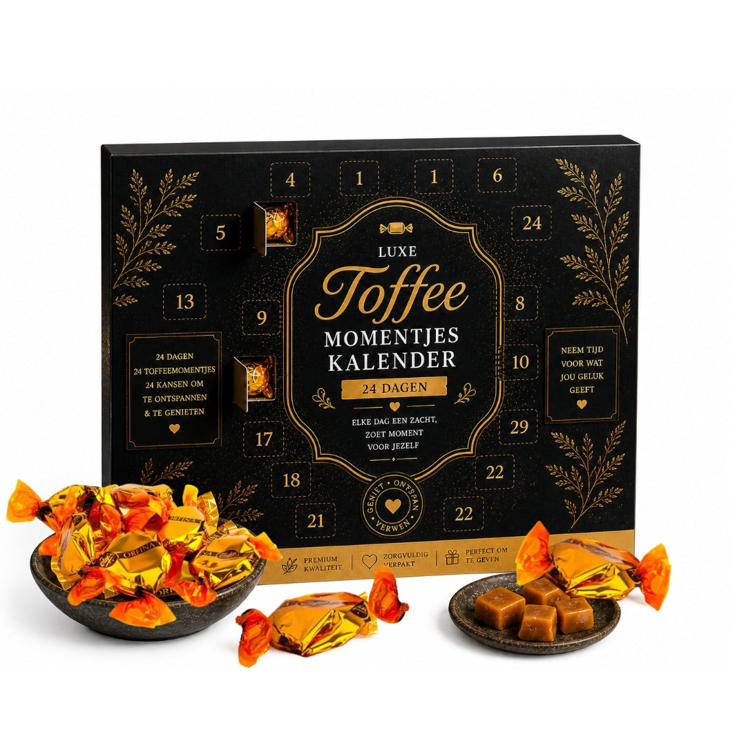 Luxe Toffee Momentjes Kalender 24 dagen puur genieten