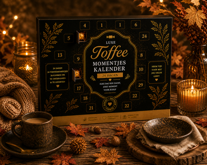 Luxe Toffee Momentjes Kalender 24 dagen puur genieten