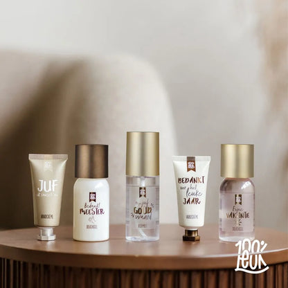 Cadeau Display Juf en Meester