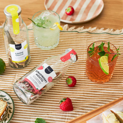 Pineut Cocktail | Giftpack | Strawberry Mojito & Limoncello BIO