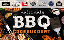 BBQ cadeaukaart vlees vis cadeau barbecue liefhebber Wagemakerskoffietheecadeau