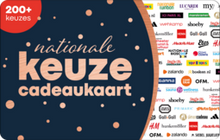Alles-in-1 keuze cadeaukaart color origineel kado Wagemakerskoffietheecadeau