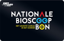  CadeaukaartNationale bioscoopbon cadeaukaart film cadeau Wagemakerskoffietheecadeau