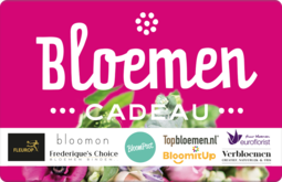 Bloemen cadeaukaart origineel bloemencadeau Wagemakerskoffietheecadeau