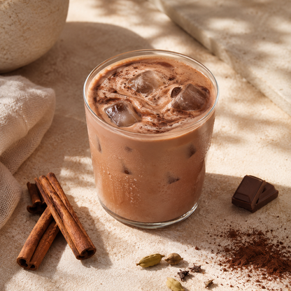 Superfood Chai met 75 Biologische Ingrediënten | Ayurvedische Kruiden, Greens & Mushrooms