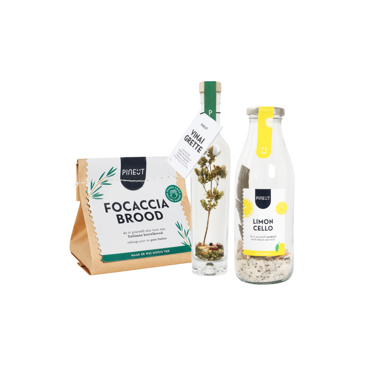 Focaccia, Limoncello & Vinaigrette Italiaans Giftpack