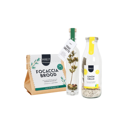 Focaccia, Limoncello & Vinaigrette Italiaans Giftpack