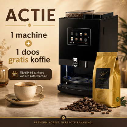 ETNA Dorado Espresso Compact Touch 7" Koffiemachine | Zonder Contract met gratis koffie