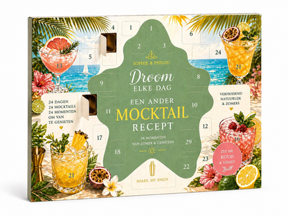 Mocktail Zomerkalender 24 Recepten Cadeau Zomer