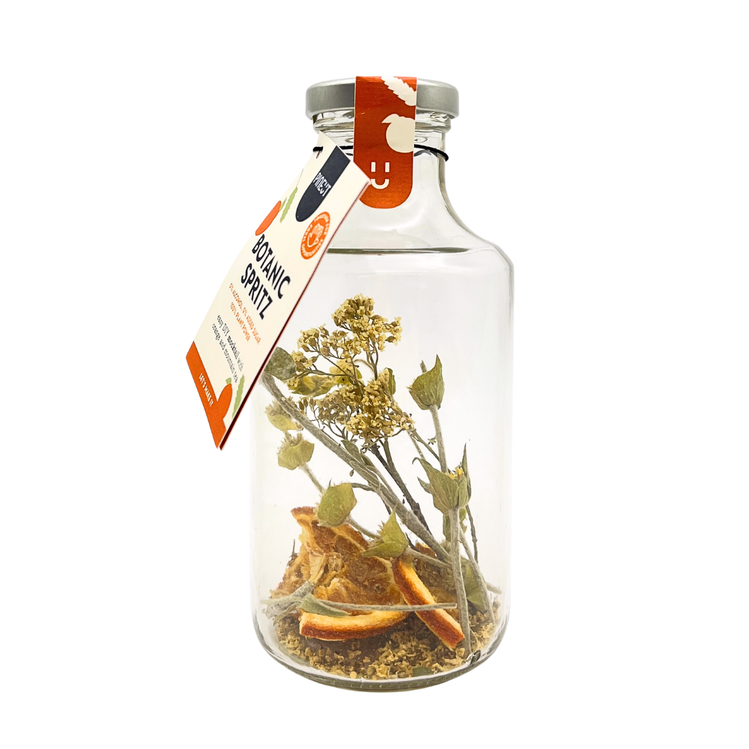 Botanic Spritz Mocktail | Orange Yarrah Elderflower | Alcoholvrij
