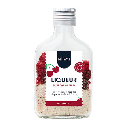 Likeur maken | Pineut Kersenlikeur | Zakflacon | Cherry & Raspberry | BIO