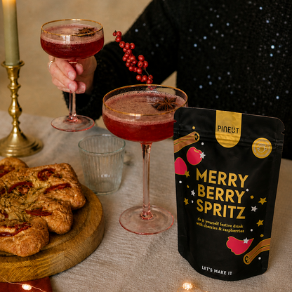 Holiday Special | Merry Berry Spritz Mocktail