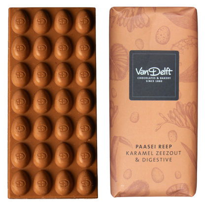 Paasei Reep Karamel Zeezout &amp; Digestive