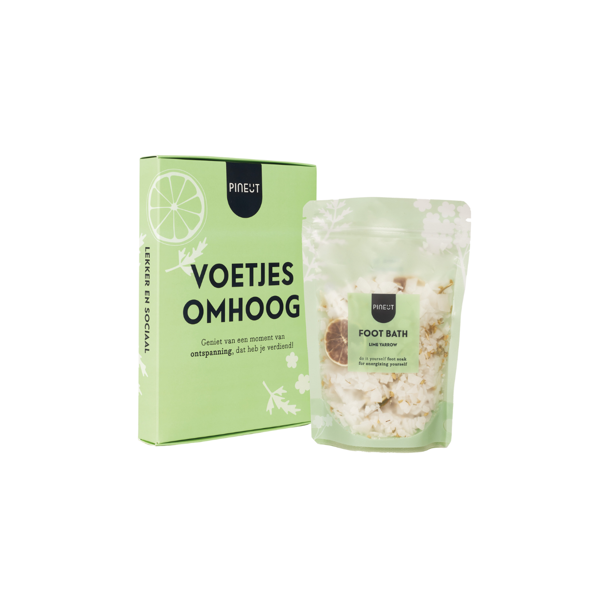 Voetjes omhoog | Brievenbuscadeau | Voetenbad