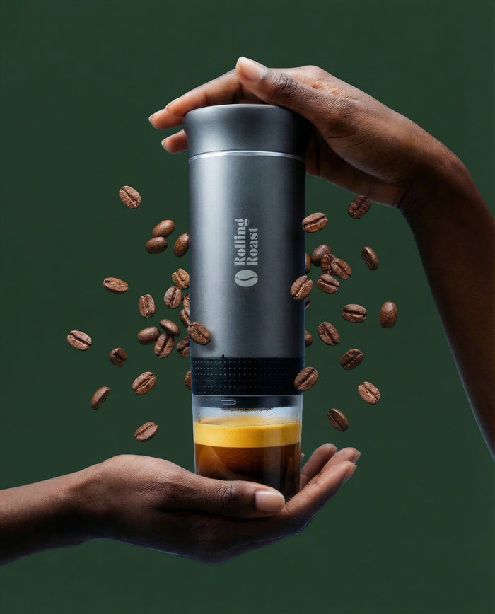 Compacte Koffie to go Nomad 3 in 1 draagbare espressomachine