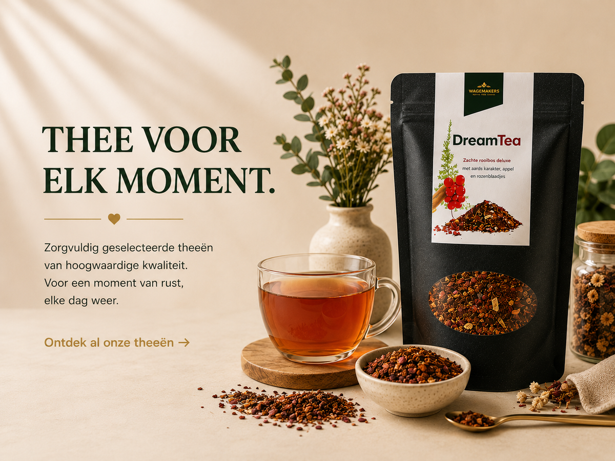 Thee collectie van Wagemakers Koffie, Thee & Cadeau