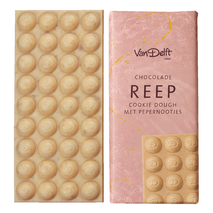 Reep Cookie Dough met Pepernootjes