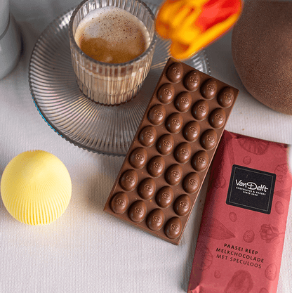Paasei Reep Melkchocolade Met Speculoos