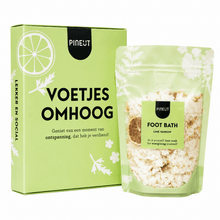 Pineut Brievenbuscadeau Voetjes omhoog! Voetenbadje