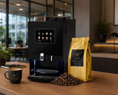 ETNA Dorado Espresso Compact Touch 7" Koffiemachine | Zonder Contract met gratis koffie