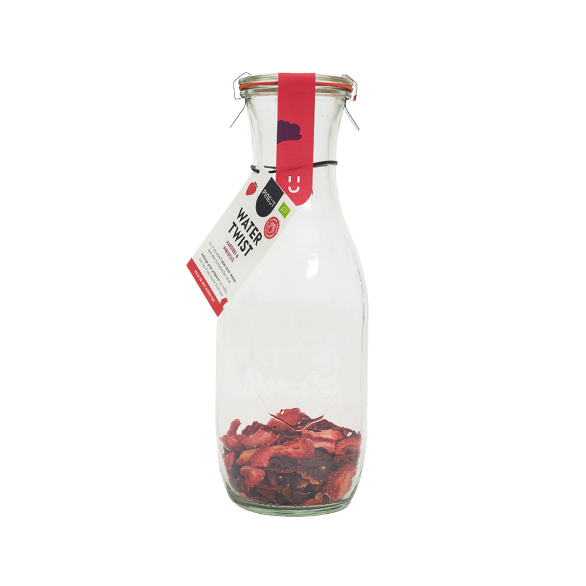 Watertwist Aardbei & Hibiscus BIO
