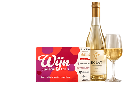 Wijn Cadeaukaart  | Keuze uit 400+ Wijnen