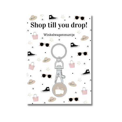 6x Winkelwagenmuntje