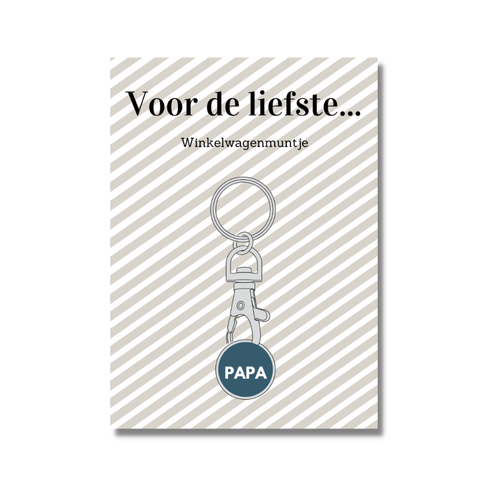 6x Winkelwagenmuntje