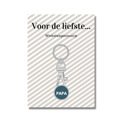 6x Winkelwagenmuntje