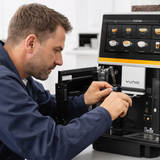 Onderhoud Yunio koffiemachine