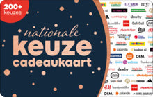 Alles-in-1 keuze cadeaukaart color origineel kado Wagemakerskoffietheecadeau