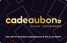 Alles-in-1 keuze cadeaukaart zwart Wagemakerskoffietheecadeau