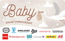 Geboorte keuze cadeaukaart origineel baby cadeau Wagemakerskoffietheecadeau
