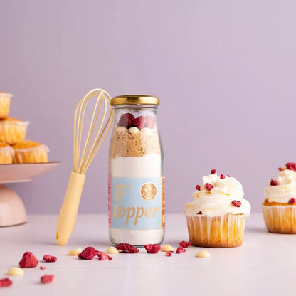 Bakflesje 250ml - Heerlijk Taartje voor een topper - met garde