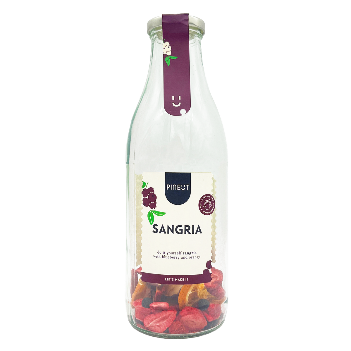 Sangria maken BIO | Cocktailfles | Zomerse DIY-sangria