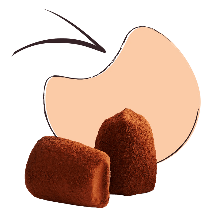 Bulk Cocoa Dusted Chocolate Truffles - Wholesale & Hospitality box - 3KG