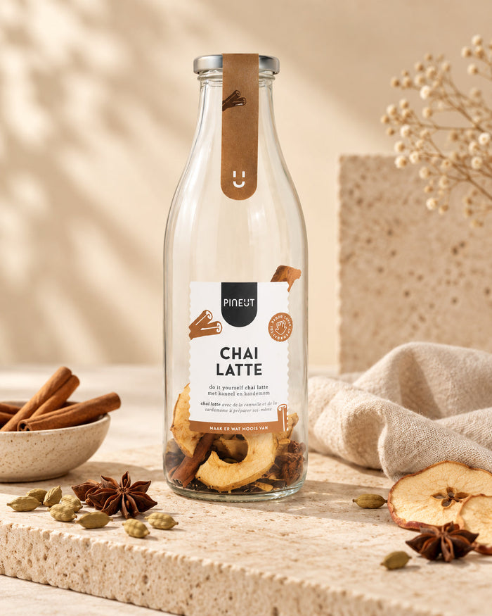 Chai latte maken | DIY drankje in fles | Pineut | BIO