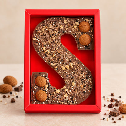 Buchstabe S | Lebkuchen | Gefüllt | Milch